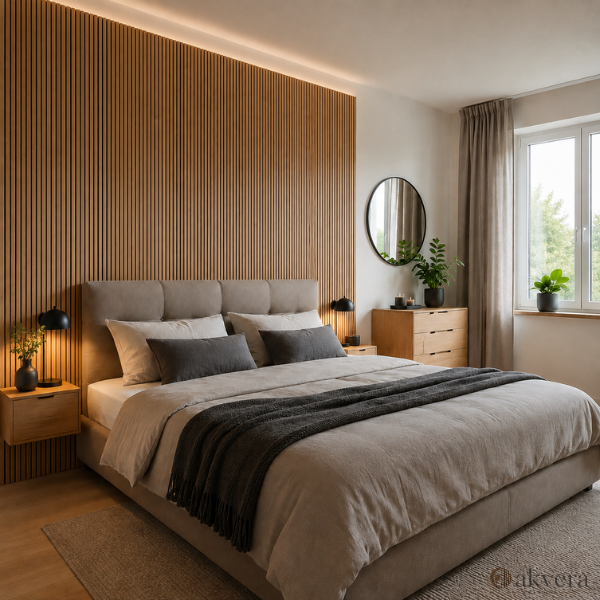 Oakvera Signature Acoustic Slat Panels. (2.75x1.10m)