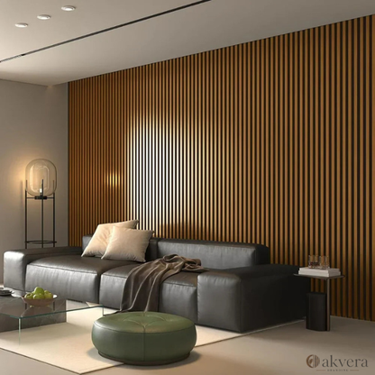 Oakvera Signature Acoustic Slat Panels. (2.75x1.10m)