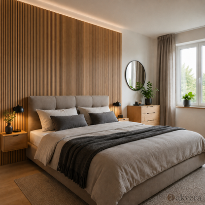 Oakvera Signature Acoustic Slat Panels. (2.75x1.10m)