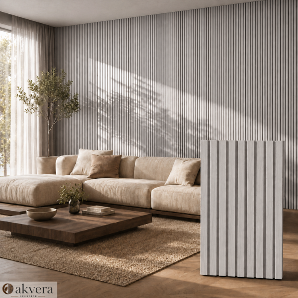 Oakvera Signature Acoustic Slat Panels. (2.75x1.10m)