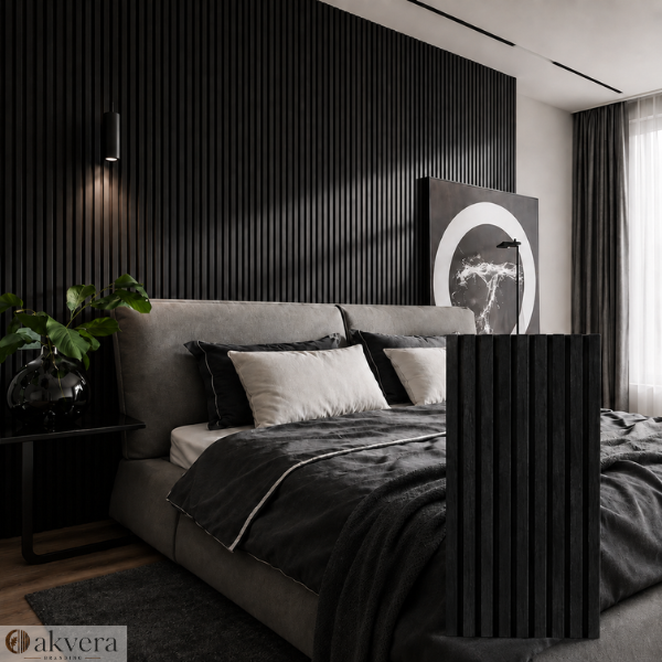 Oakvera Signature Acoustic Slat Panels. (2.75x1.10m)